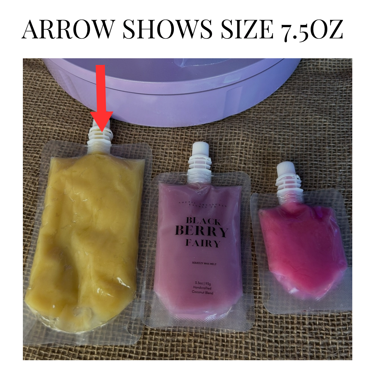 Squeeze Wax-Large 7.5 oz