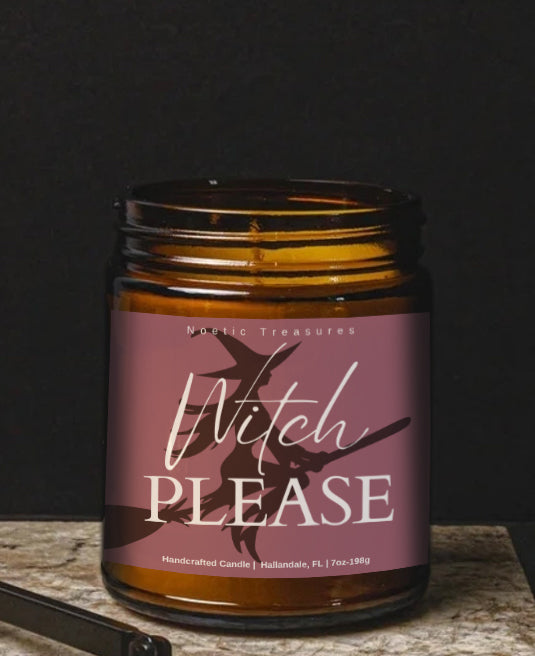 Witch Please Candle