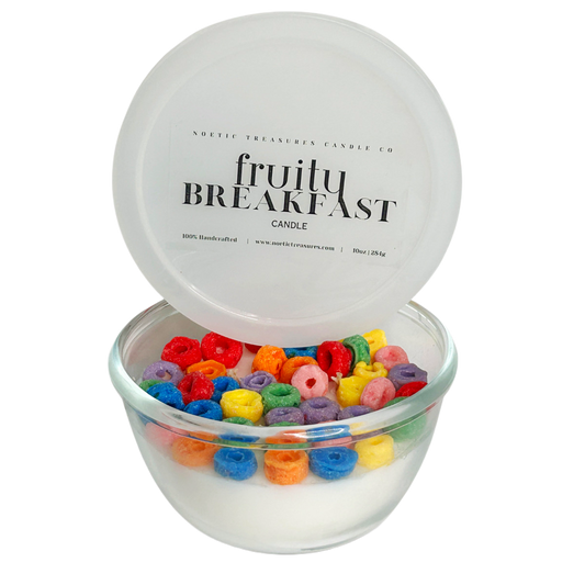 Fruit Loops Scented Cereal Bowl Candle