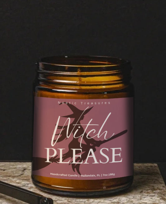 Witch Please Candle