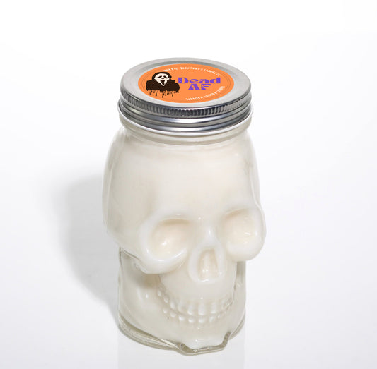 Dead AF Skull Candle